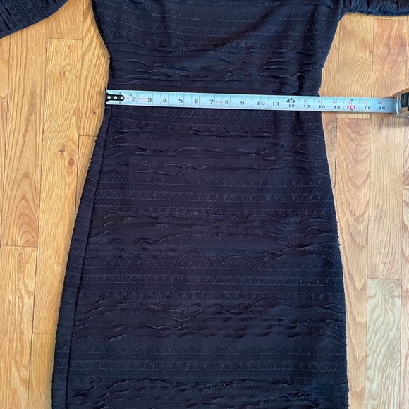 NWT Max Studio Three Quarter Sleeve Black Dress - Picture 6 of 15